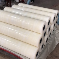 Film étirable souple en PE avec adhésif PSA, imperméable et résistant à l'humidité, pour la protection des surfaces de feuilles de polycarbonate PC, en rouleau