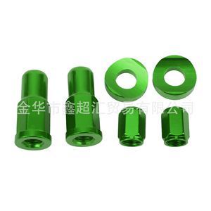 น็อตล็อคจุ๊บลมยางมอเตอร์ไซค์ Zuqing สีแดง ขนาด 80 มม. สำหรับป้องกันขอบล้อรถออฟโรด - Product Image 4