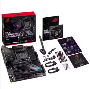 Tarjeta Madre ROG <span class=keywords><strong>STRIX</strong></span> <span class=keywords><strong>X570</strong></span>-<span class=keywords><strong>E</strong></span> <span class=keywords><strong>Gaming</strong></span> AM4 <span class=keywords><strong>X570</strong></span>-<span class=keywords><strong>E</strong></span> ATX, Memoria DDR4, Interfaz de Disco Duro SATA para Escritorio, Nueva o Usada - Product Image 4