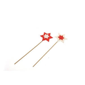 PALITOS DE FIELTRO EN FORMA DE ESTRELLA SORTEADOS - Product Image 1