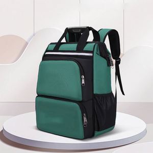 <b>Tool</b> Backpack with Padded Back Support Large Capacity Heavy Duty <b>Tool</b> <b>Kit</b> Carrier Storage Bags for <b>Electrician</b> - Product Image 3