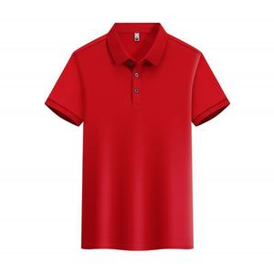 Polo en coton 210g à manches courtes, couleur unie, respirant, pour usage quotidien et professionnel, impression de logo personnalisée - Product Image 4
