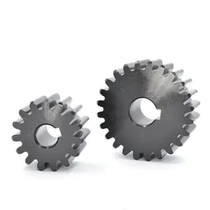 Customized Large Gear Shaft CNC Machining Custom Steel Gear Shaft High Precise Spline Gear Shaft