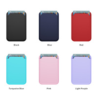 Soporte Magnético Resistente para Tarjetas para iPhone 18 Pro Max 17 16 15, Cartera Deslizante para Teléfono, Funda con Bolsillo Antideslizante, 2 Ranuras para Tarjetas, Foto, OEM, ODM
