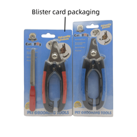 Matériel PP ciseaux de toilettage pour animaux de compagnie chien/chats fournitures accessoire tondeuses pour animaux lime à ongles coupe coupe-ongles pour animaux de compagnie caractéristique de nettoyage