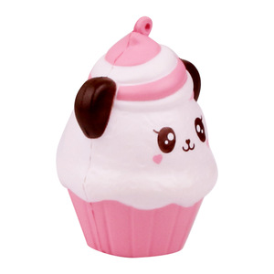 Pu Foam Slow <b>Rebound</b> Panda Cupcake Fidget Toy For Kids 2 To 4 Years Unisex - Product Image 3
