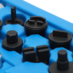 Jeu <span class=keywords><strong>de</strong></span> douilles à cliquet pour <span class=keywords><strong>vidange</strong></span> d'huile <span class=keywords><strong>de</strong></span> 34 pièces avec douille <span class=keywords><strong>de</strong></span> direction F - Product Image 3