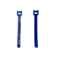 Bande auto-agrippante personnalisable en nylon souple, résistante à la chaleur, couleur et taille ajustables, pour l'organisation des câbles