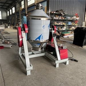 Mezcladora de Polvo Rotativa de 30 kg, 50 kg, 100 kg para Té con Leche, Café, Cacao, Proteína en Polvo, con Motor Silencioso - Product Image 5