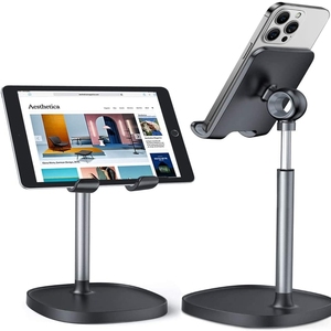 Support <span class=keywords><strong>de</strong></span> tablette réglable LISEN pour iPad Air, support pliable multi-angles pour <span class=keywords><strong>liseuse</strong></span> électronique Kindle Switch, bureau, chevet, table <span class=keywords><strong>de</strong></span> nuit - Product Image 1