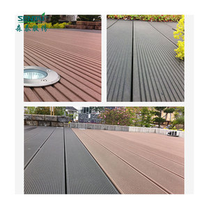 Прочный наружный композитный настил из ДПК, твердый настил из ДПК, экологически чистый настил, лидер продаж, открытый настил из ДПК, дешевая плитка из ДПК «сделай сам» - Product Image 4