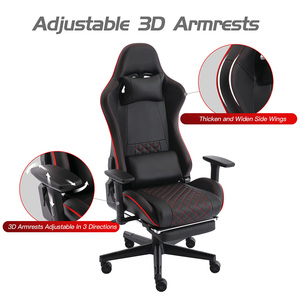 Roumanie Silla <span class=keywords><strong>Gamer</strong></span> grande taille Fat People siège réglable en hauteur 4d accoudoirs Pc ascenseur à gaz chaise de <span class=keywords><strong>bureau</strong></span> avec <span class=keywords><strong>repose</strong></span>-pieds rétractable - Product Image 5