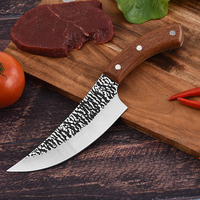 6 Inch Hand Gesmeed Uitbenen Slager Messen Met Rvs Fileermes Groente Chef Messen Voor Keuken Camping Bbq