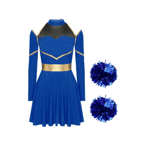Uniforme de cheerleading pour adultes 2026 – Tissu de performance 100 % polyester léger, respirant, extensible et à séchage rapide – Haute qualité pour la scène - Product Image 1