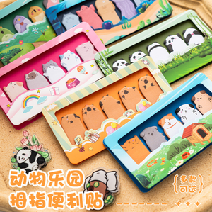 แผ่นจดบันทึกรูปสัตว์นิ้วหัวแม่มือน่ารักและความงามสูงการ์ตูนเอเลี่ยนสไตล์ INS - Product Image 2