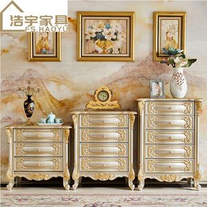 Customized Home Furniture living room cabinet  champagne oak wood tall cabinet living room  chest of drawer storage cabinet
