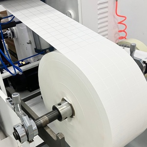 Cast Coated Semi <b>Glossy</b> Woodfree Face <b>Paper</b> with Hot Melt Adhesive and Yellow Glassine Liner for Stickers - Product Image 1