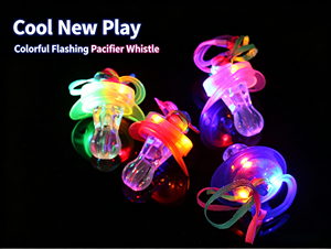 Artículos de Decoración para Fiestas, Venta Caliente, Chupete LED Multicolor Brillante con Luz Intermitente - Product Image 6