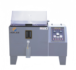 Iso 9227 60L Benchtop camera di nebbia salina ASTM B117 Compliance 35 ± 1 ℃ PP serbatoio per fissaggio ed elettronica - Product Image 1