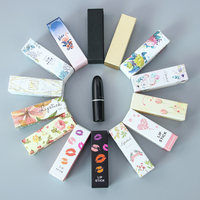 Boîte en papier or, noir, rose, blanc, plusieurs couleurs, bricolage, parfum exquis, rouge à lèvres, brillant à lèvres, boîtes d'emballage, Logo personnalisé