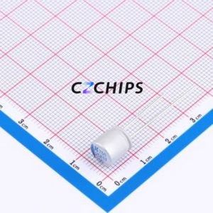 Condensador Sólido A750KK107M1EAAE040, Componente de Orificio Pasante (THT), D8xL9mm 100uF 20% 25V 225mA120Hz - Product Image 1