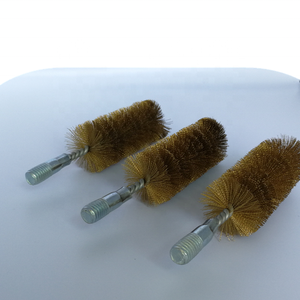 Spazzola di pulizia del condensatore del tubo di lucidatura del cavo d'ottone con la vite M12 - Product Image 6