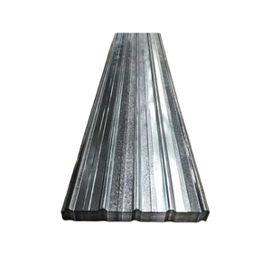 Tôle de toiture en acier ondulé, tôle d'acier galvanisée à chaud, tôle d'acier revêtue de zinc pour toiture d'entrepôt, fournisseur de tôles ondulées - Product Image 1