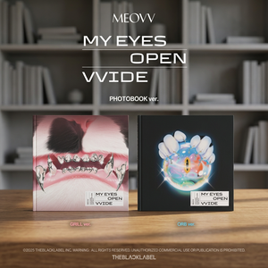 อัลบั้ม EP ชุดที่ 1 ของ MEOVV ชื่อ 'MY EYES OPEN VVIDE' (รุ่นโฟโต้บุ๊ค) อัลบั้มซีดีเคป๊อปเกาหลีอย่างเป็นทางการ - Product Image 5