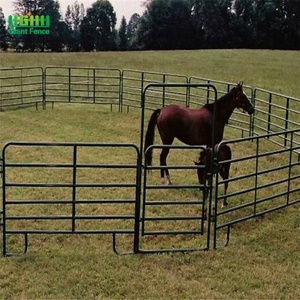 Nặng 16ft Mạ Kẽm Chăn Nuôi Gia Súc Hàng Rào Vòng Trang Trại Cổng Dễ Dàng Lắp Ráp Khung Thép Tráng Nhúng Nóng Hoàn Thiện Gia Súc Ngựa - Product Image 3