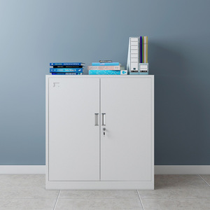 Archivador Metálico de Oficina con Cajones y Puertas con Cerradura, 3 Niveles, Tipo Vertical, Organizador Resistente - Product Image 2