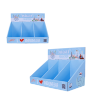Vevor — pâte de comptoir en papier ondulé, 3 poches, appareil d'affichage personnalisé en carton, pour la Promotion de jouets