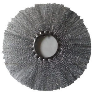 Brosse de <span class=keywords><strong>disque</strong></span> de balayeuse de route de fil d'acier résistant pour l'enlèvement de neige et de débris - Product Image 3