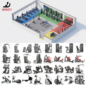 Solutions professionnelles tout-en-un pour équipements de salle de sport commerciale et services de conception personnalisée de centres de <span class=keywords><strong>fitness</strong></span> pour projets de clubs - Product Image 1
