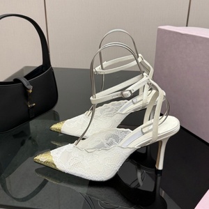 Zapatos Formales de Tacón Alto para Mujer, Diseño sin Cordones, Decoración con Cadenas de Pedrería y Lazo, Parte Superior de Cuero Genuino Transpirable - Product Image 4