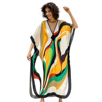 2025 Robe faite à la main nouveau Style européen américain bloc de couleur avant tressé plage couverture pour grande taille Bikini vacances imprimer