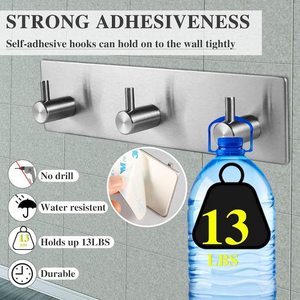 Ganci Professionali <span class=keywords><strong>Moderni</strong></span> Decorativi Portachiavi Anelli <span class=keywords><strong>Appendichiavi</strong></span> <span class=keywords><strong>da</strong></span> Parete - Product Image 4