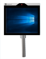 Base murale horizontale en acier inoxydable série 48 #4860 pièces de système de bras de support panneau de commande monté sur bras PC ou support de moniteur