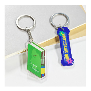 Acrylic <b>Keychain</b> Wholesale Homemade Design Acrylic Custom <b>Keychain</b> Epoxy Cartoon Custom Printed Acrylic <b>Keychain</b> - Product Image 3