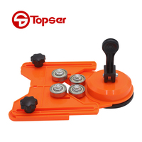 TOPSER Herramienta Manual Ajustable para Cortar Azulejos y Vidrio, Guía Localizadora para Taladro con Soporte OEM/ODM, Plástico, Garantía de 3 Años