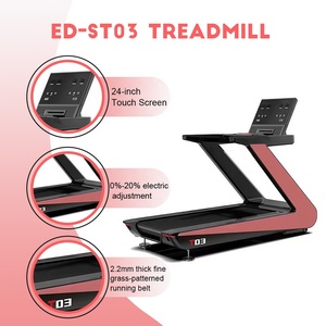 ลู่วิ่งไฟฟ้า EdeFit รุ่น ED-ST03 สำหรับใช้งานเชิงพาณิชย์ หน้าจอสัมผัส LED ปรับความชันได้ 3 ระดับ ความเร็ว 15-20 กม./ชม. รุ่น ED-ST03 ระบบ AC กำลังสูงสำหรับใช้งานเชิงพาณิชย์ - Product Image 5