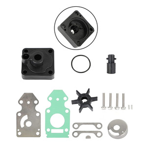 Pompe à eau pour moteur hors-bord 63V W0078 00, pièces de rechange en acier inoxydable pour réparation et entretien - Product Image 1