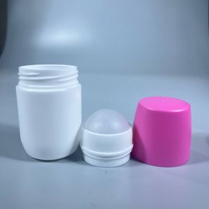 Free Samples 2025 Style <strong>60ml</strong> Colorful <strong>PP</strong>+PE Cylindrical Stick <strong>Container</strong> Cosmetic Round Twist up Roll on Bottle Free Samples - Product Image 3