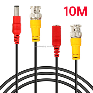 <span class=keywords><strong>10m</strong></span> <span class=keywords><strong>BNC</strong></span> et DC puissance 2 dans 1 Sûr câble pour CCTV caméra Différentes longueurs disponibles câble - Product Image 2