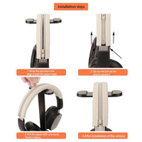 Coussinets de remplacement pour Baseus Bowie H1i/Bowie D02 Pro Coussinets de protection en silicone pour casque d'écoute