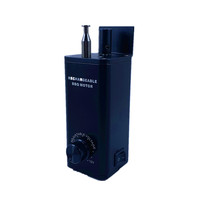 Nouveau ventilateur de barbecue rechargeable 3-12V à vitesse réglable en acier inoxydable pour fours à charbon et usage en camping, résistant à la corrosion