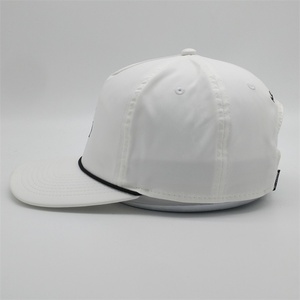 Bán Buôn Chạy Nylon Tùy Chỉnh Không Cấu Trúc CHA Cap 5 Panel Logo Thêu Cao Su In Thể Thao Bóng Chày Hat Với Rope - Product Image 3