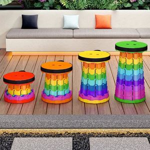 Tabouret pliant pour sac à dos, mini tabouret pliant d'extérieur pour le camping, la randonnée, la pêche, le jardinage - Product Image 4