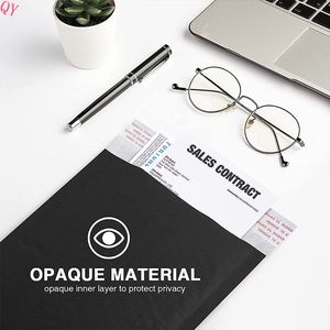 Q Y Stock Sizes Waterproof Padded Envelopes Black Bubble Mailers Customized Logo Self Seal Protective Packaging Poly Bubble Bags - Product Image 6