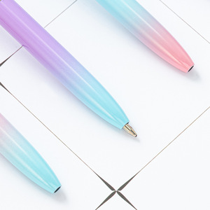 Top Metal Ballpoint Custom Gradient Color Large Dia Ball Pen Wholesale - Product Image 4