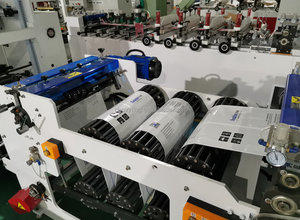 Máy Làm Túi Nhựa Van Xi Măng Bột Dưới Đáy Khối Niêm Phong Trung Tâm PE Tự Động - Product Image 5